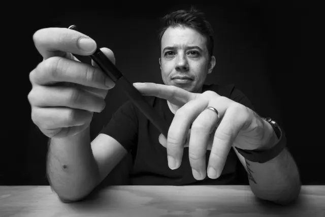 André Timm · Portrait