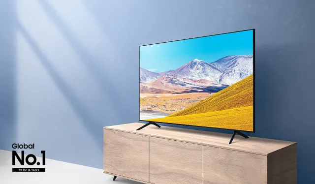 Samsung · Crystal UHD · Atacama