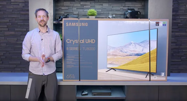 Samsung · Crystal UHD · Atacama